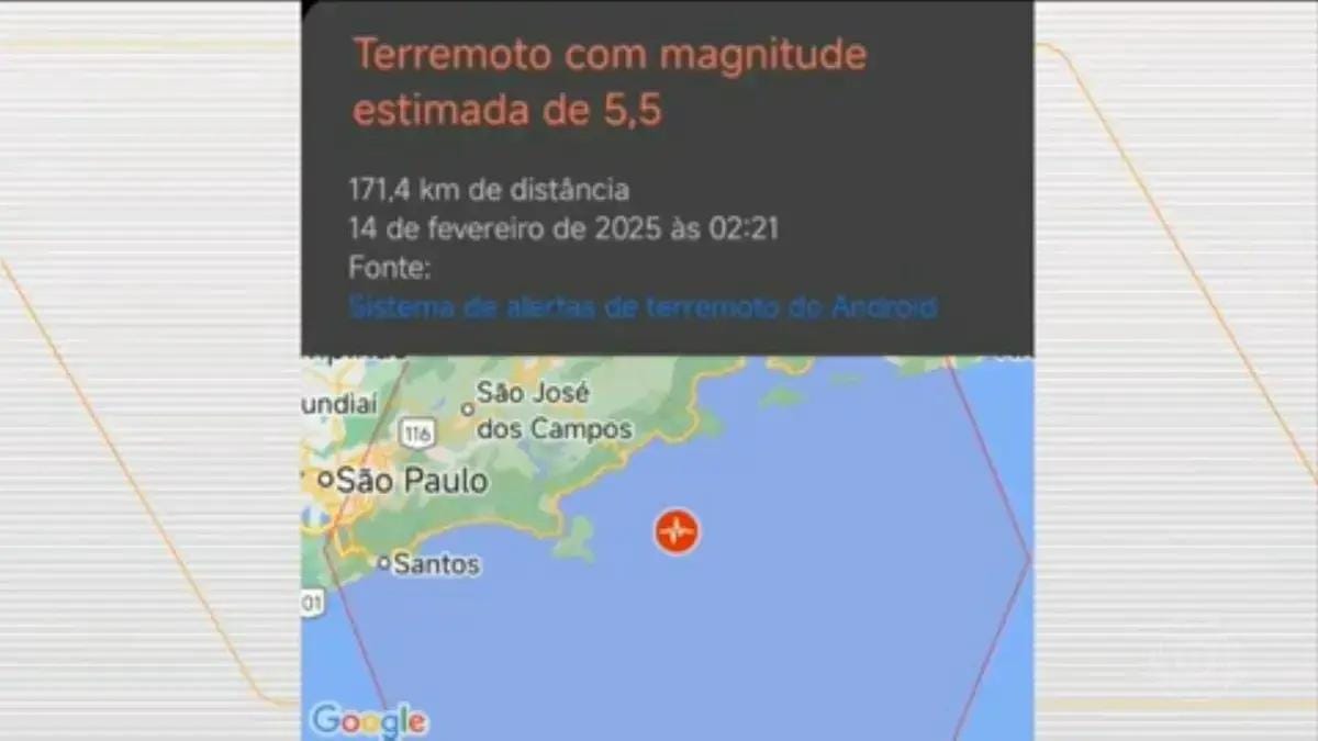 Alerta falso terremoto Google