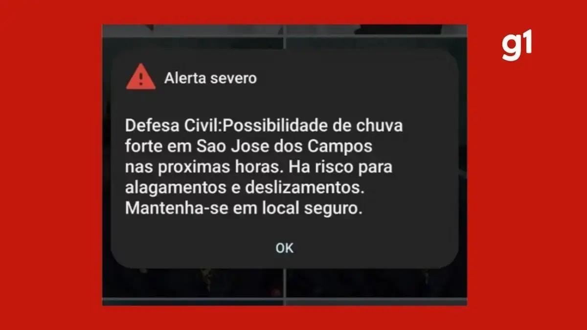 Alertas de emergência celular