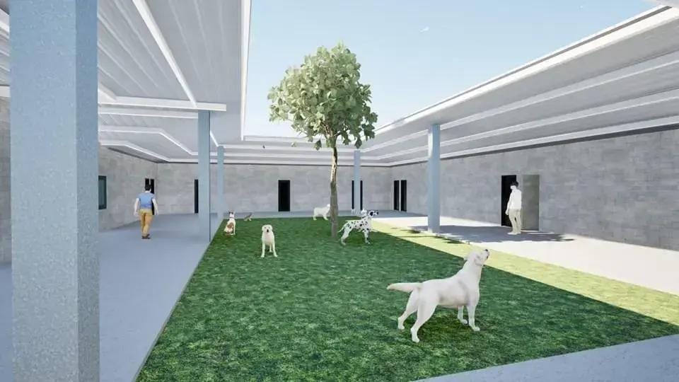 Canil em presídio Viana