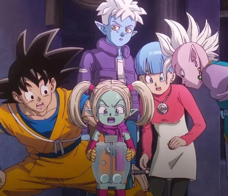 Cena pós-crédito de *Dragon Ball Daima*
