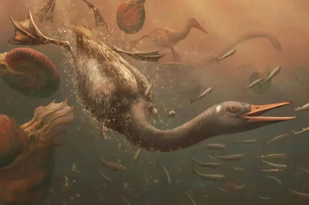 Fóssil de ave mais antiga