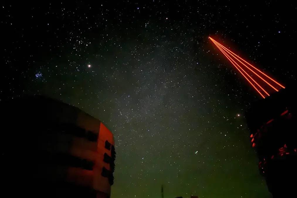 Poluição luminosa no Chile