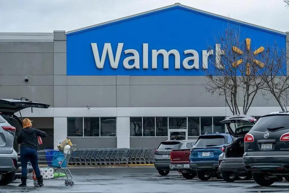 Previsão de lucro do Walmart