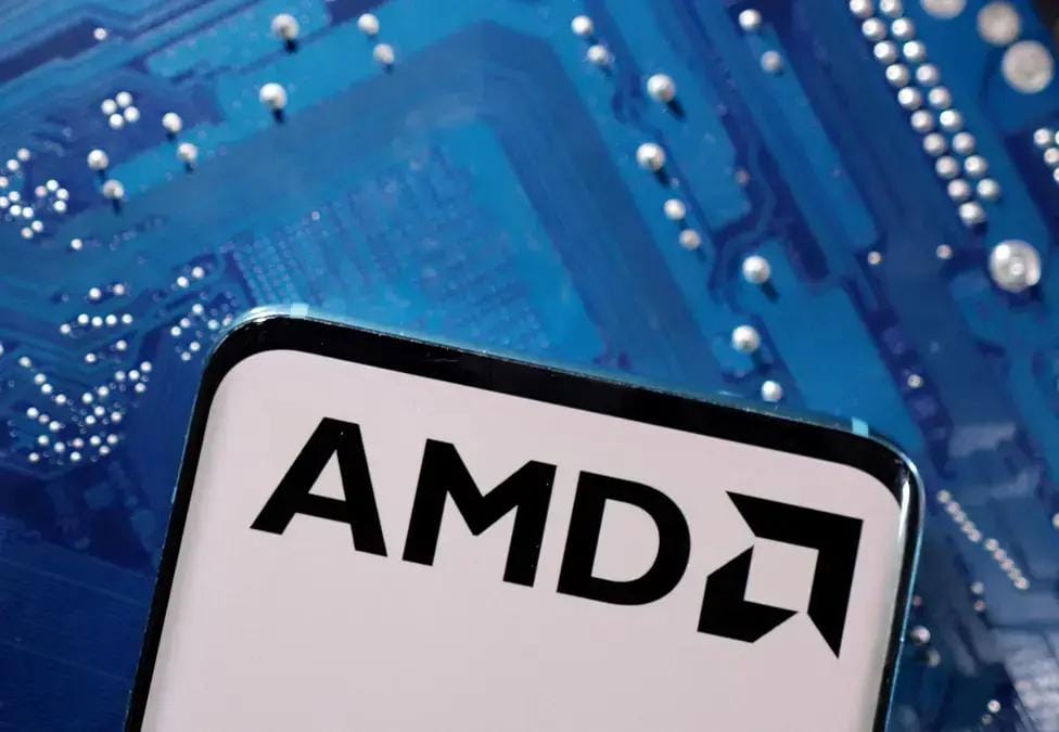 queda ações AMD