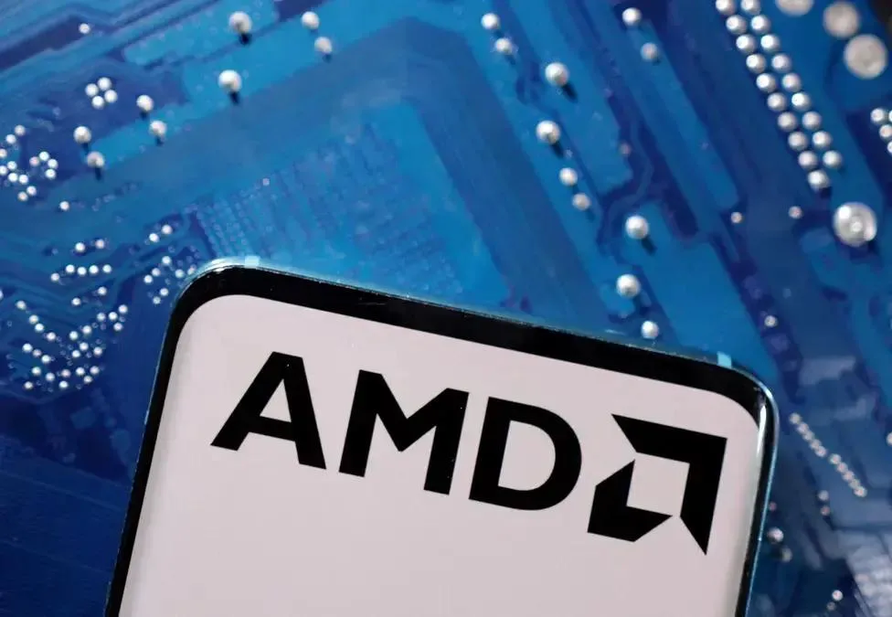 queda ações AMD