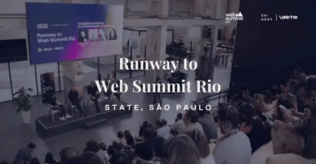 Runway to Web Summit Rio