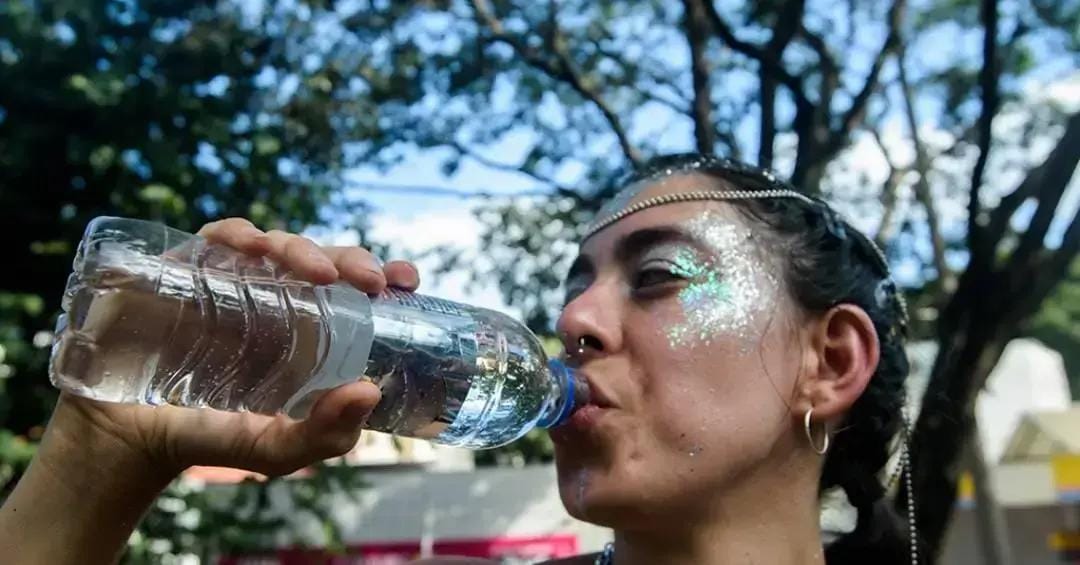 Se manter refrescado no Carnaval