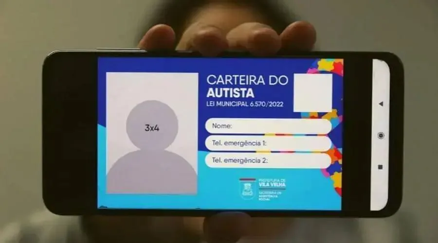 Carteirinha do autista