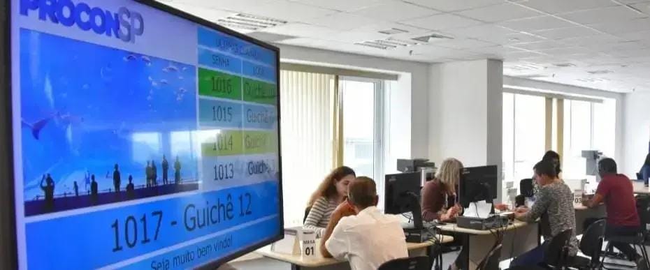 Empresas com mais reclamações