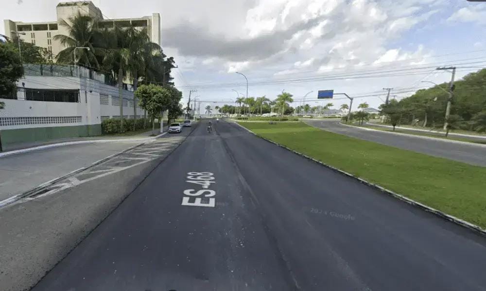 Interdição Avenida Norte-Sul