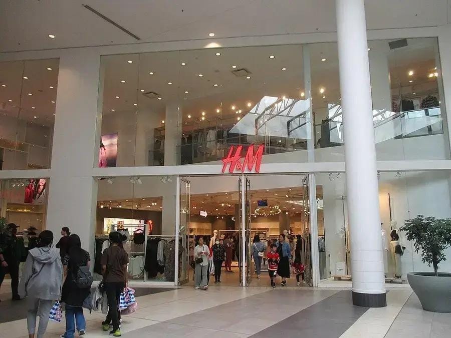 Lojas da H&M no Brasil