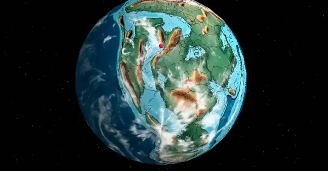 Pangeia mapa interativo