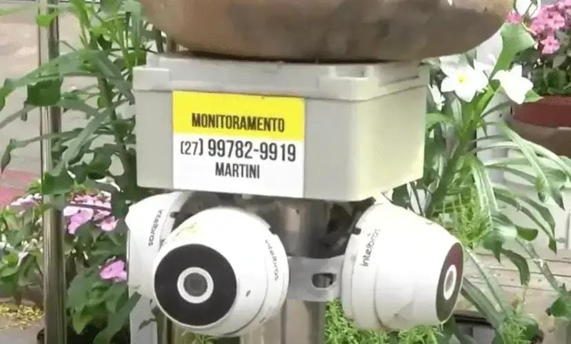 Remoção de câmeras no Centro
