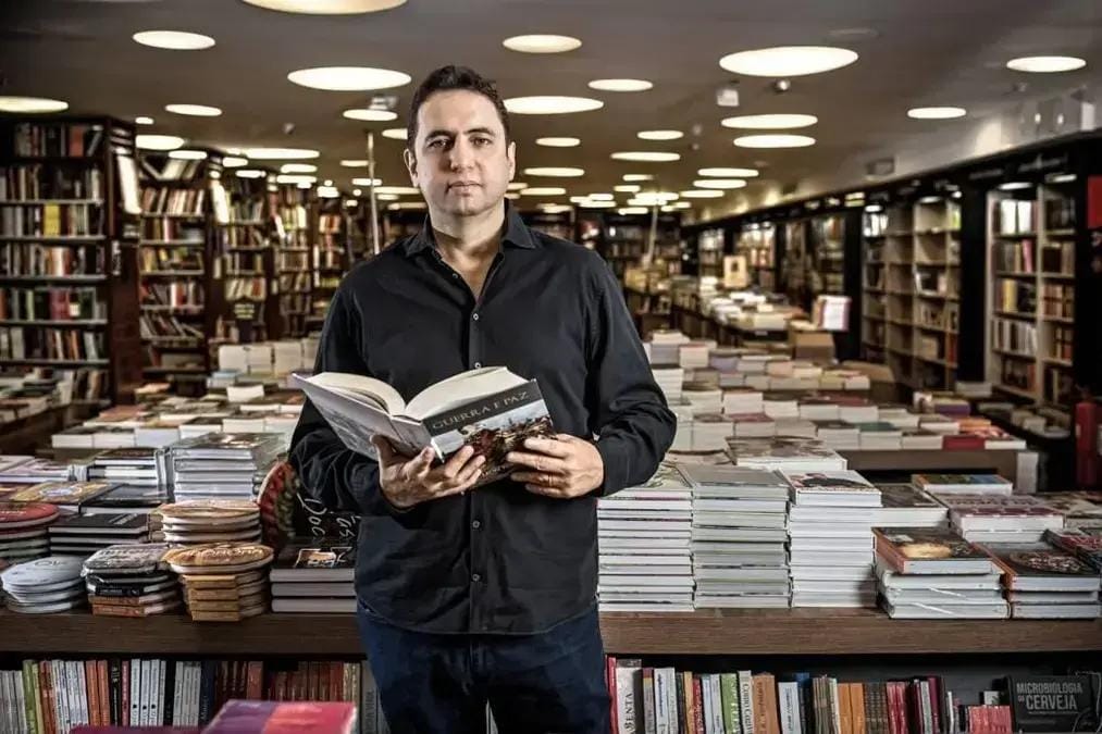 Sucesso livraria brasileira