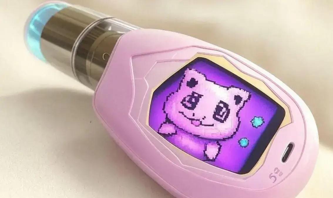 Tamagotchi com vape
