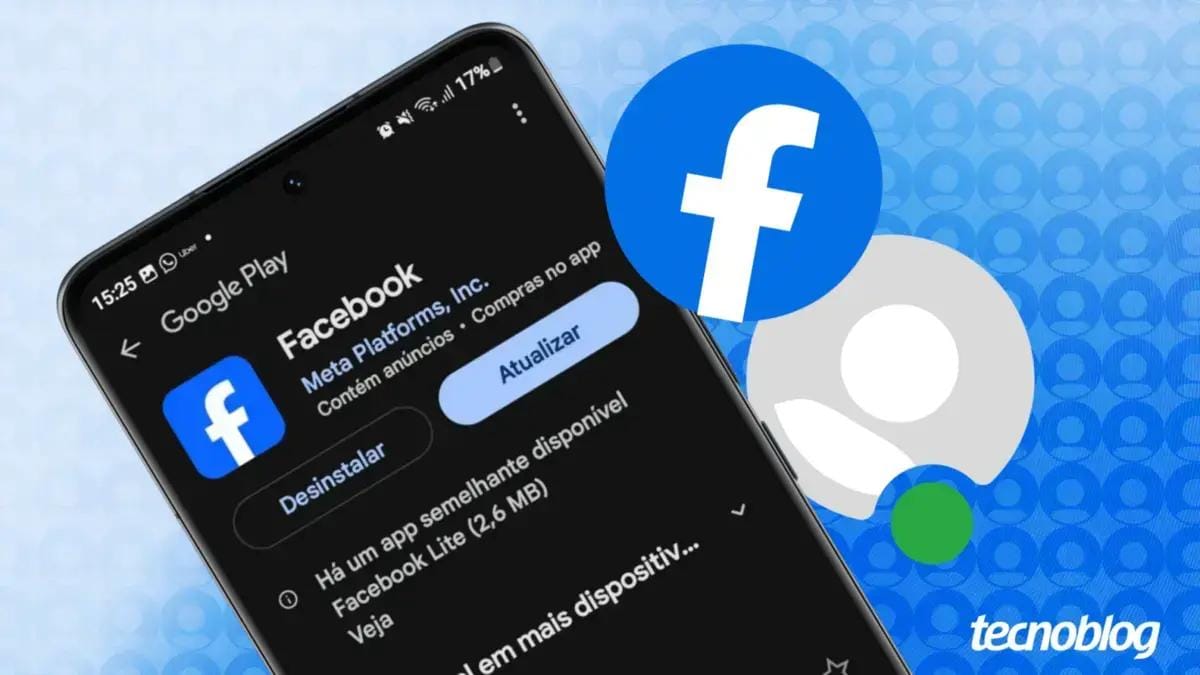 Atualizar o Facebook