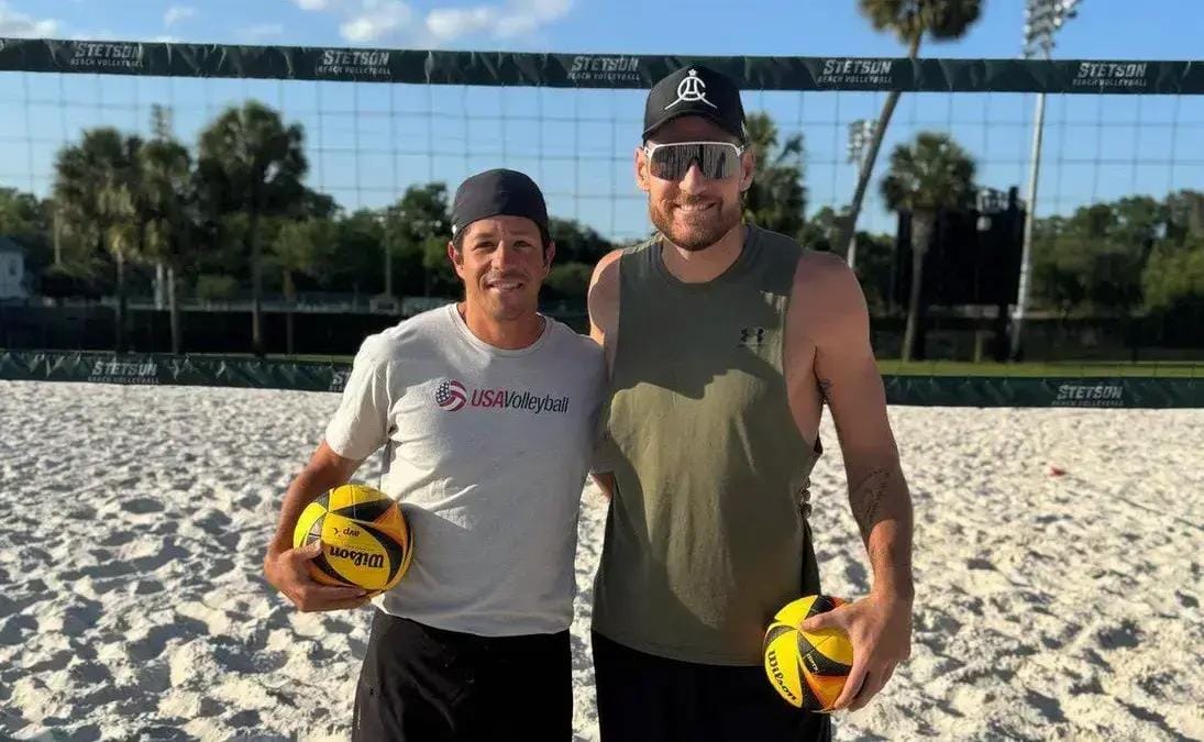 Dupla de vôlei de praia
