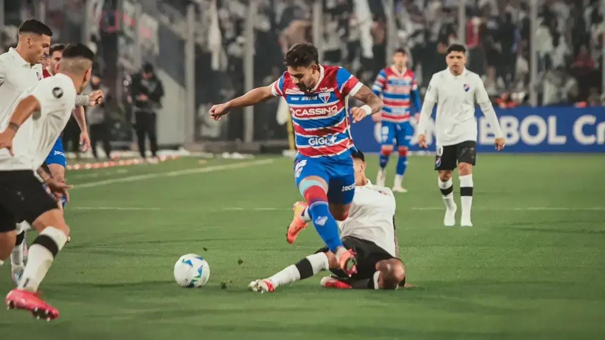 Jogo entre Colo Colo e Fortaleza