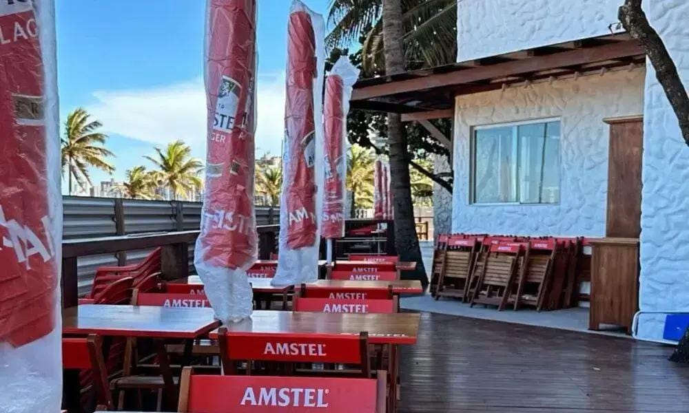 Novos quiosques Praia da Costa