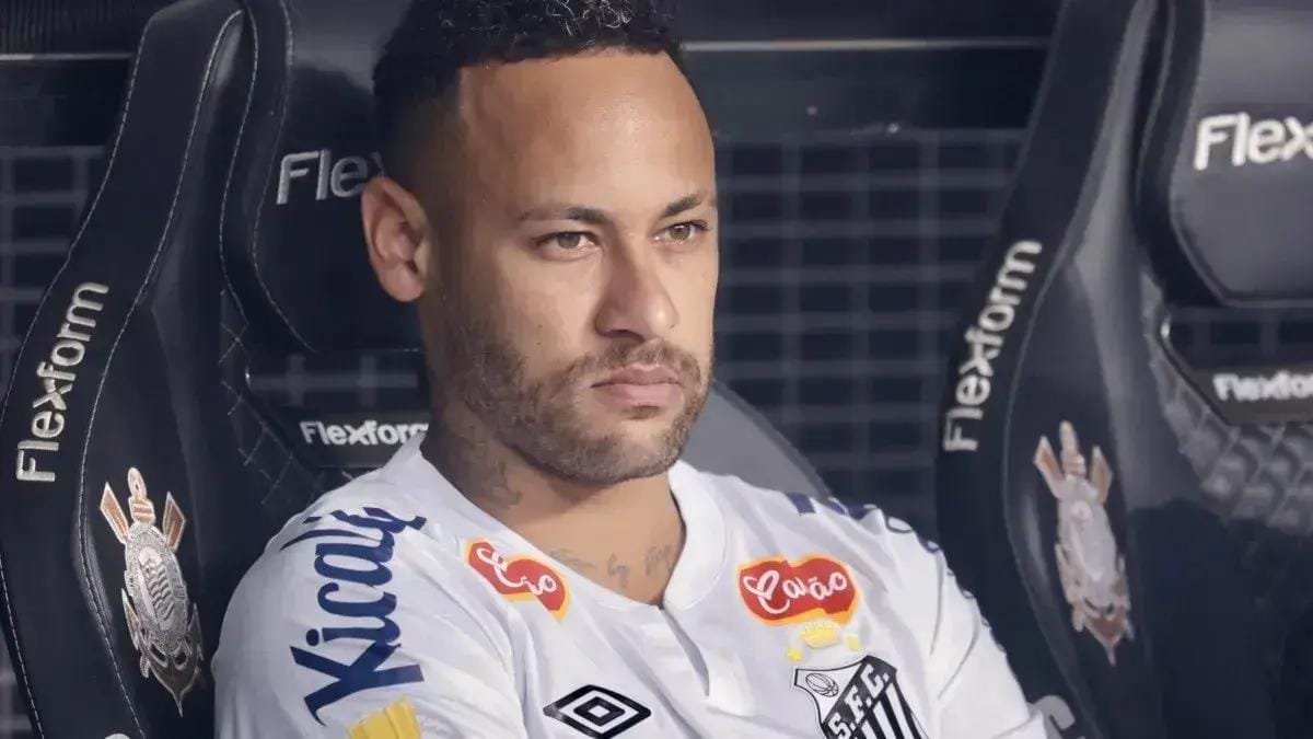 Treino de Neymar no Santos