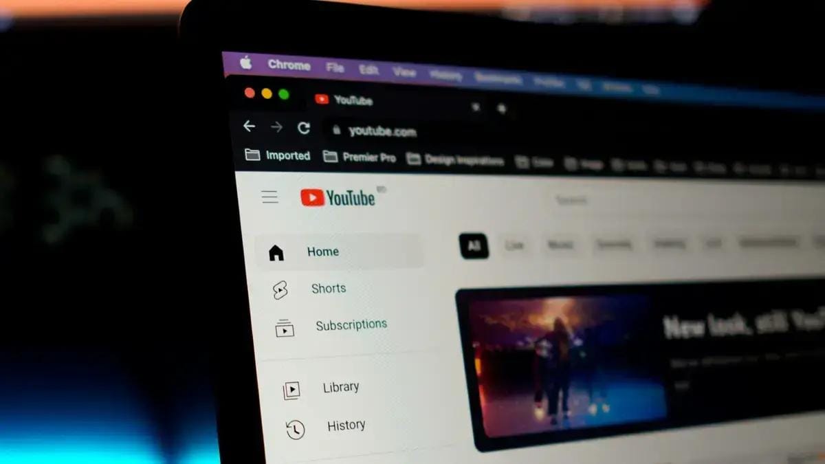 Vídeos mais vistos no YouTube