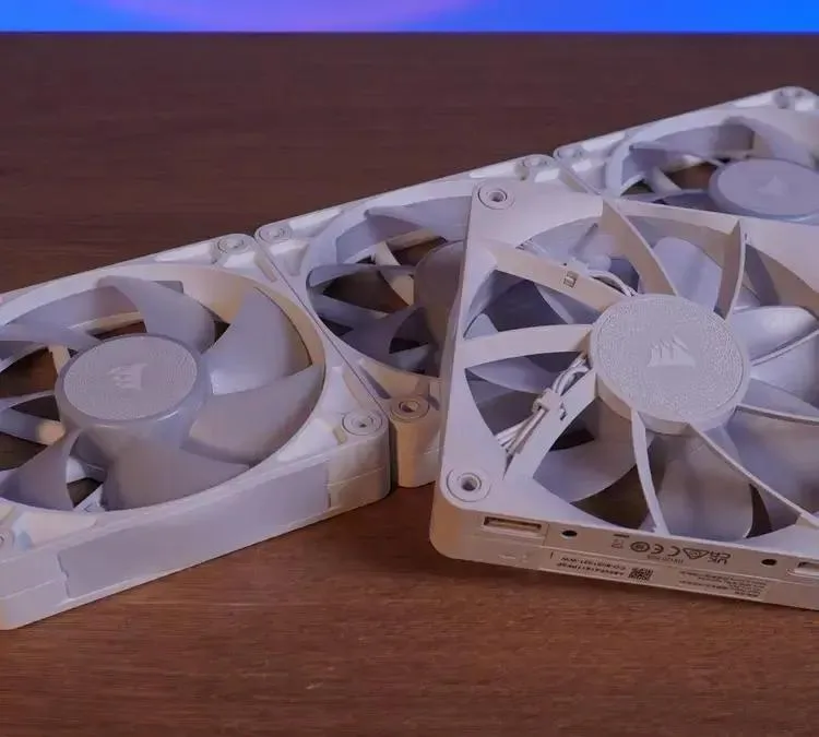 Ventoinhas magnéticas da Corsair