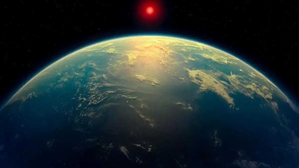 Vida em planeta alienígena