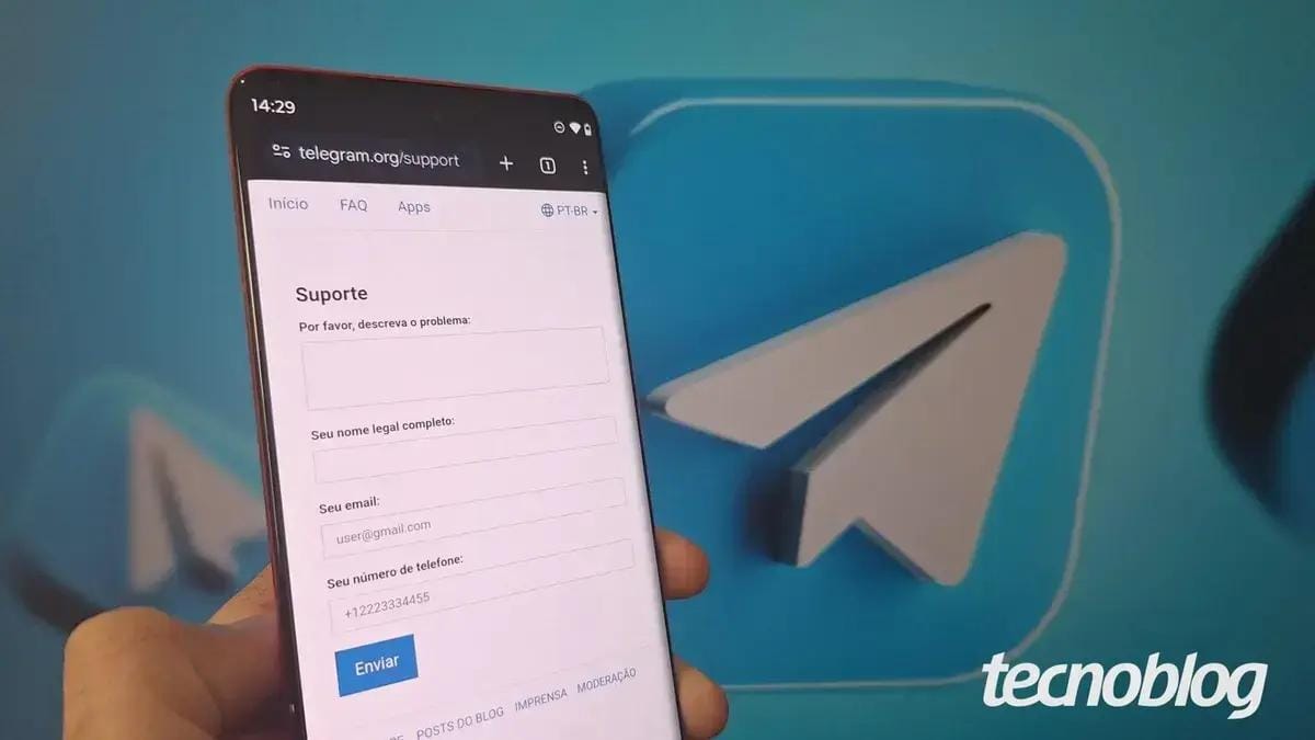 Banido no Telegram