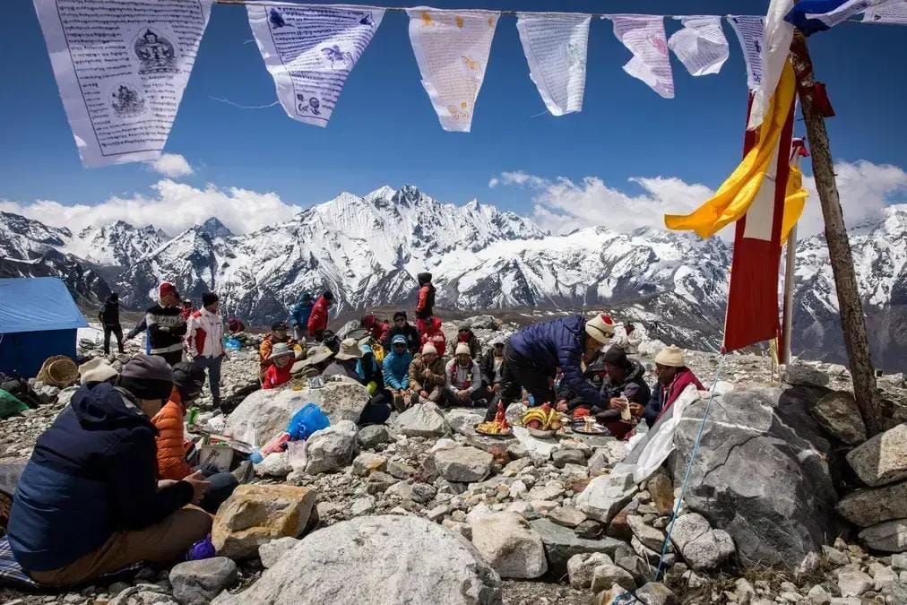 Derretimento de geleiras no Nepal
