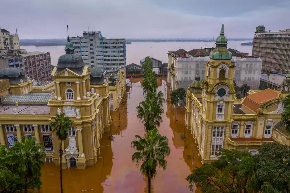 Enchentes no Rio Grande do Sul