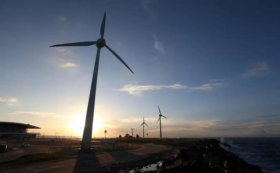 Expansão da capacidade eólica