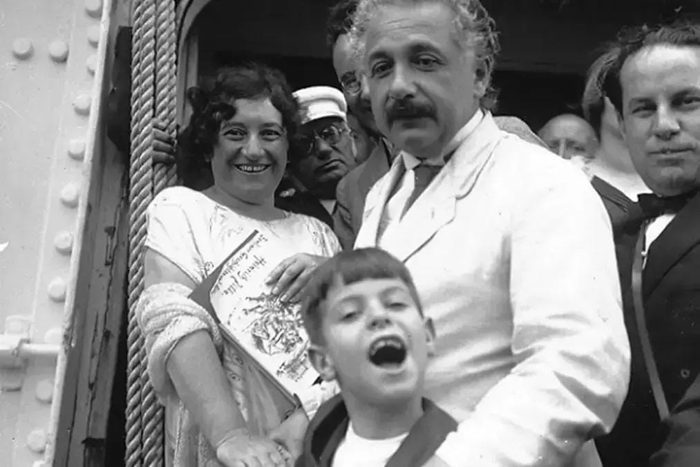 Visita de Einstein ao Brasil