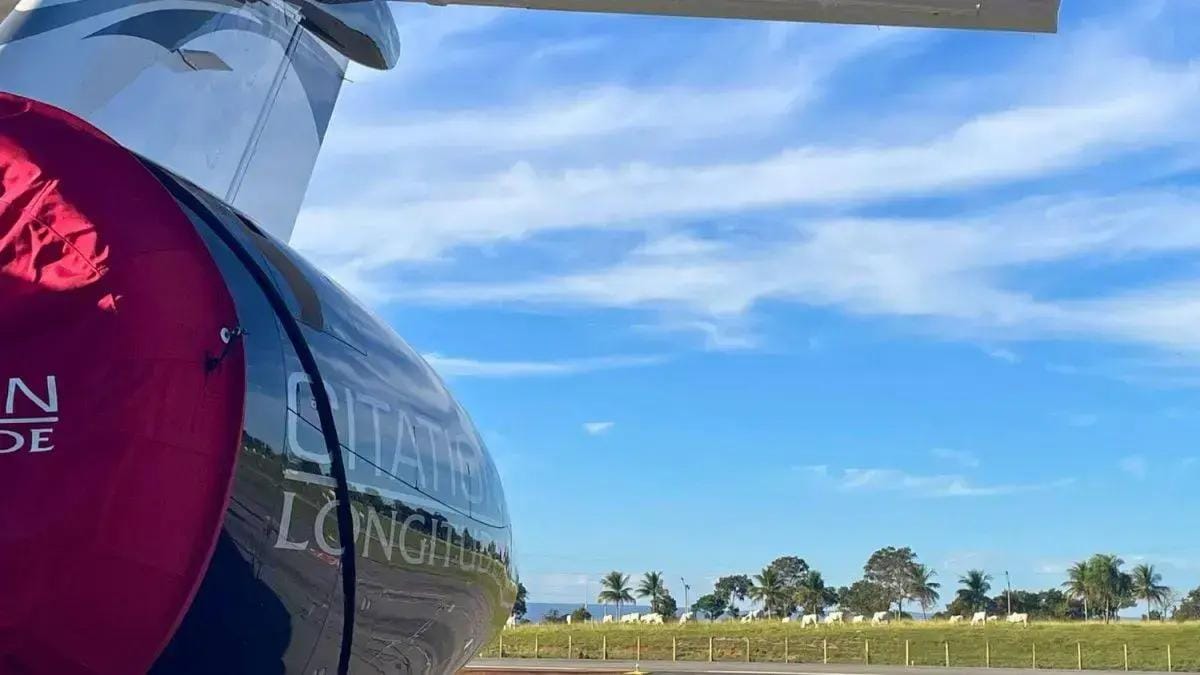 Aviação executiva no agro