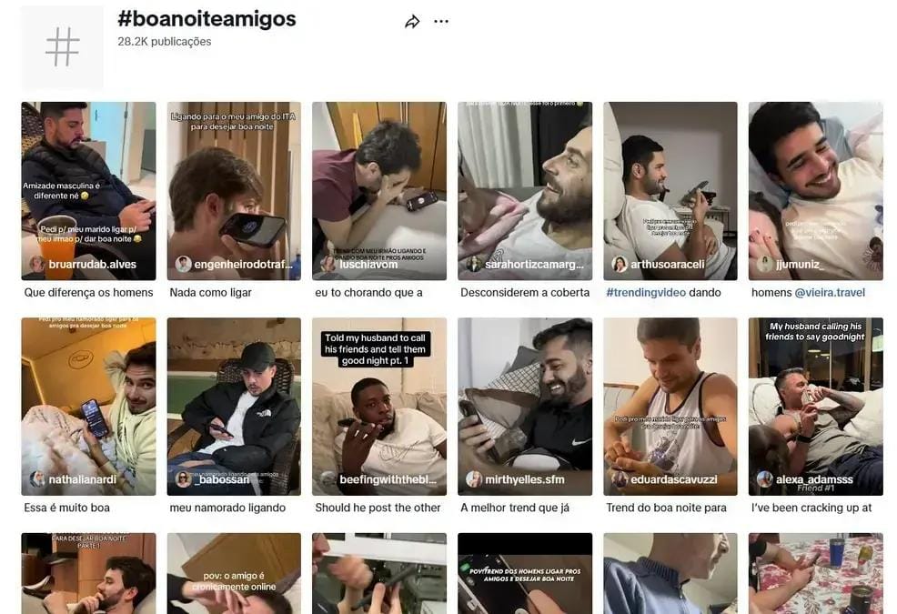 Boa noite para amigos