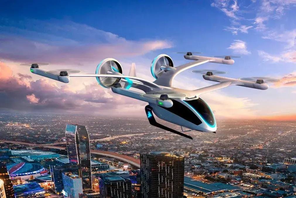 Carros voadores da Embraer
