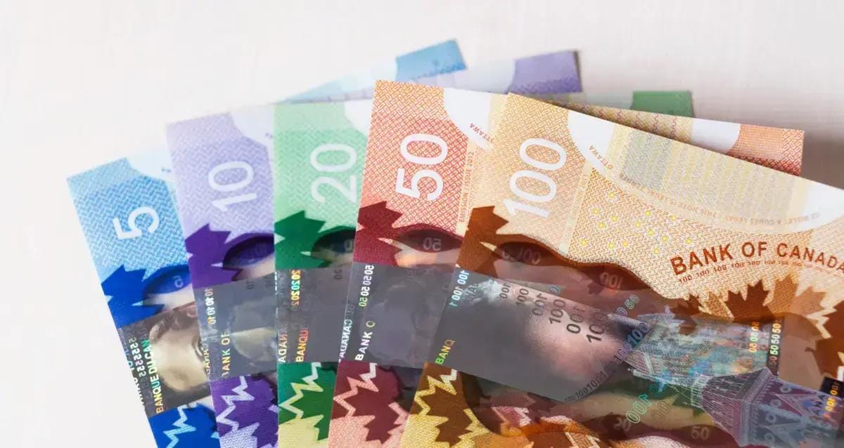 Dólar canadense no Brasil