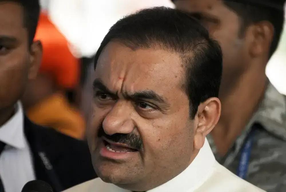 Investimento de Adani nos EUA
