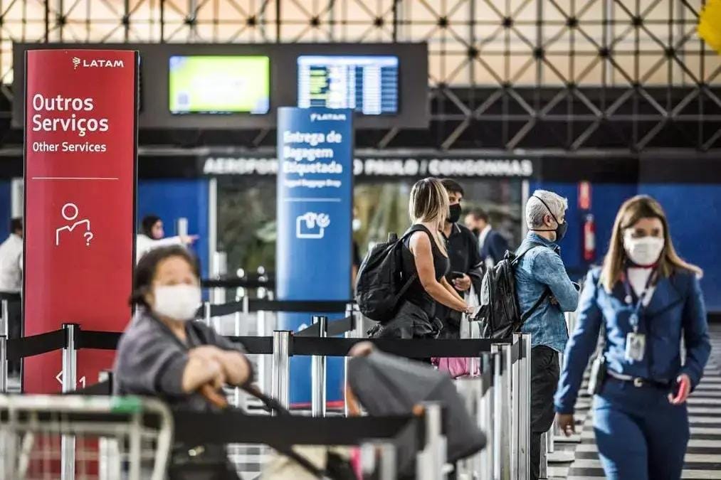 Movimentação aeroportos brasileiros