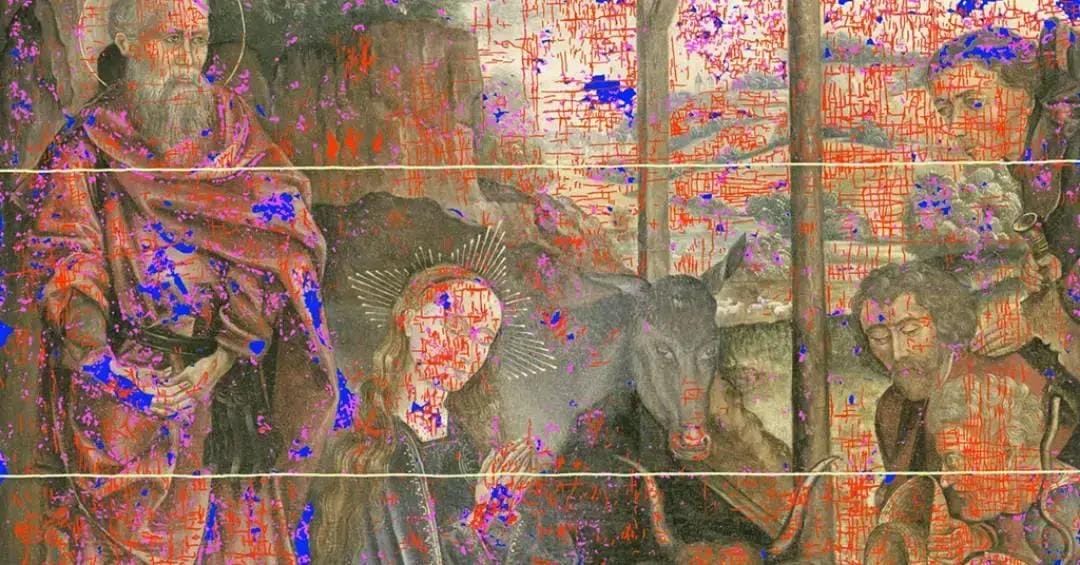 Restauração de pintura a óleo