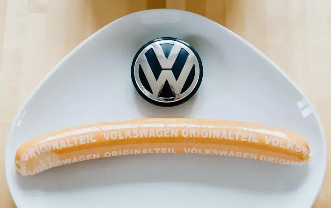 Salsichas da Volkswagen