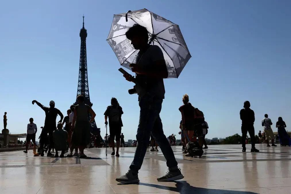 Onda de calor na Europa