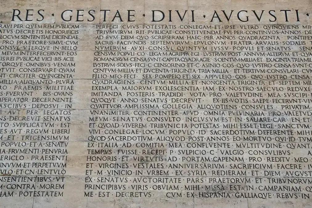 Res Gestae Divi Augusti