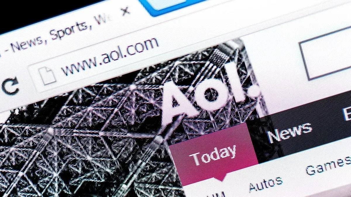 Internet discada da AOL