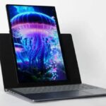 Notebook com tela vertical