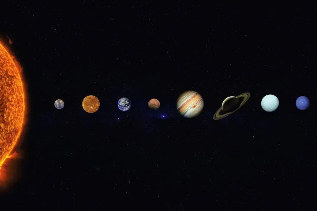 Por que os planetas se movem