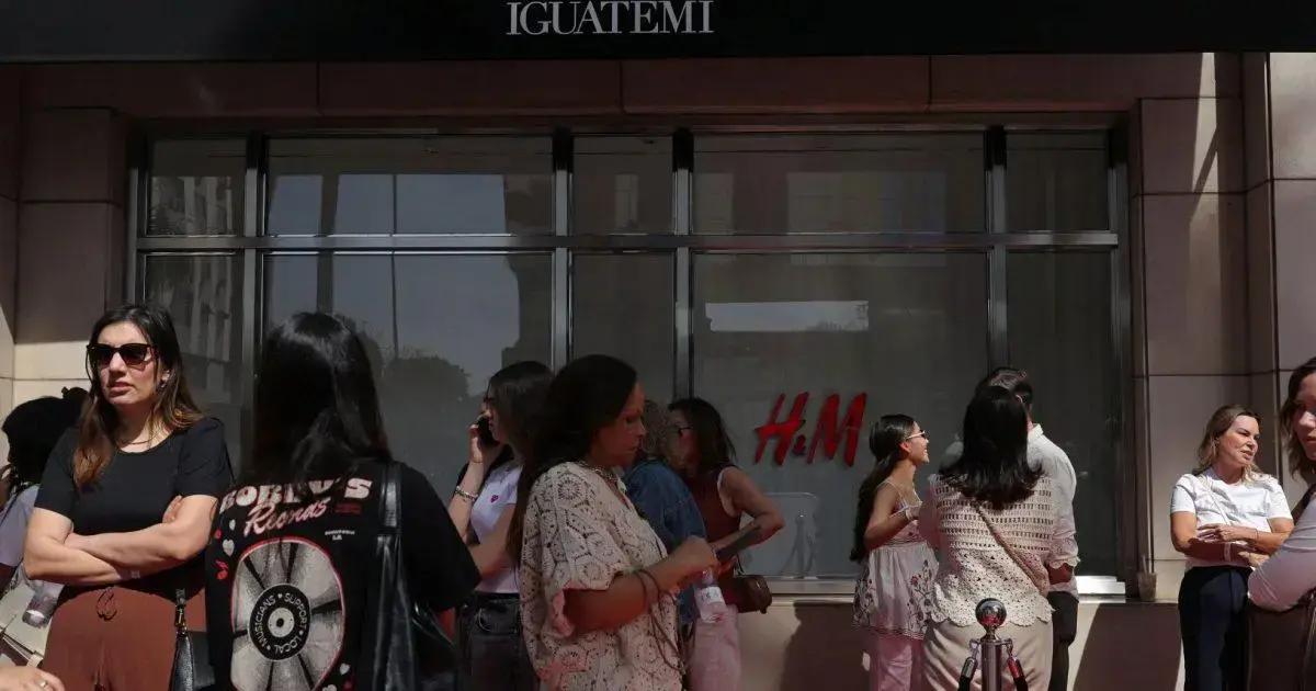 Primeira loja da H&M no Brasil