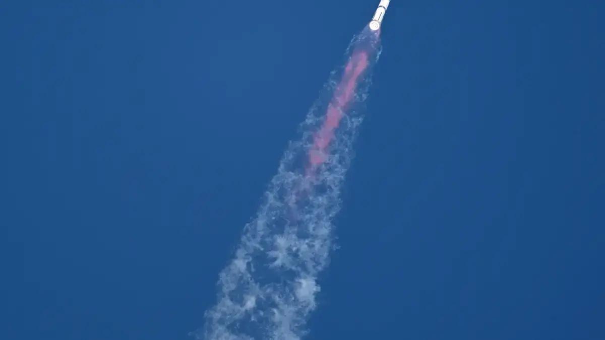 Teste de voo para Starship