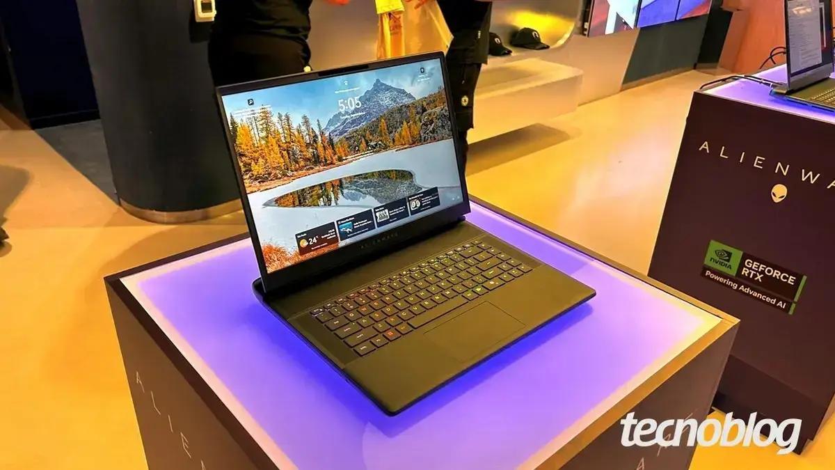 Notebooks Alienware no Brasil