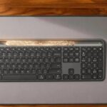 Teclado à energia solar
