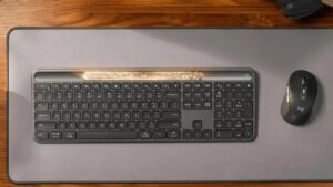Teclado à energia solar